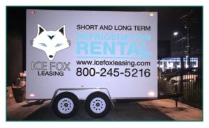 Refrigeration Trailers For Rent