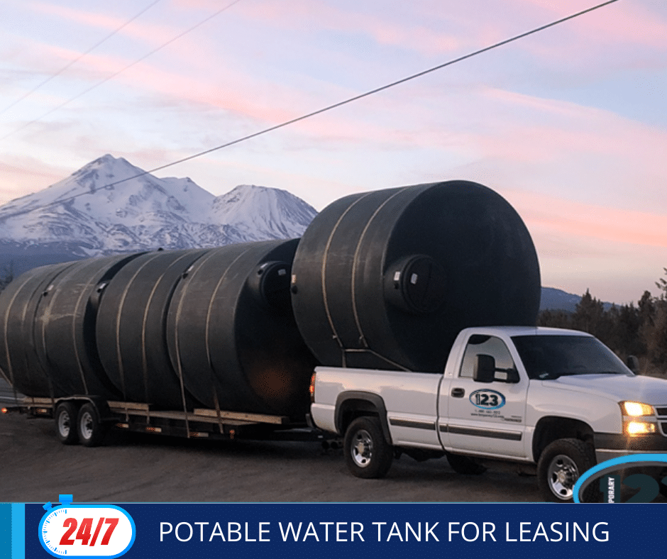 Potable Water Tank For Leasing