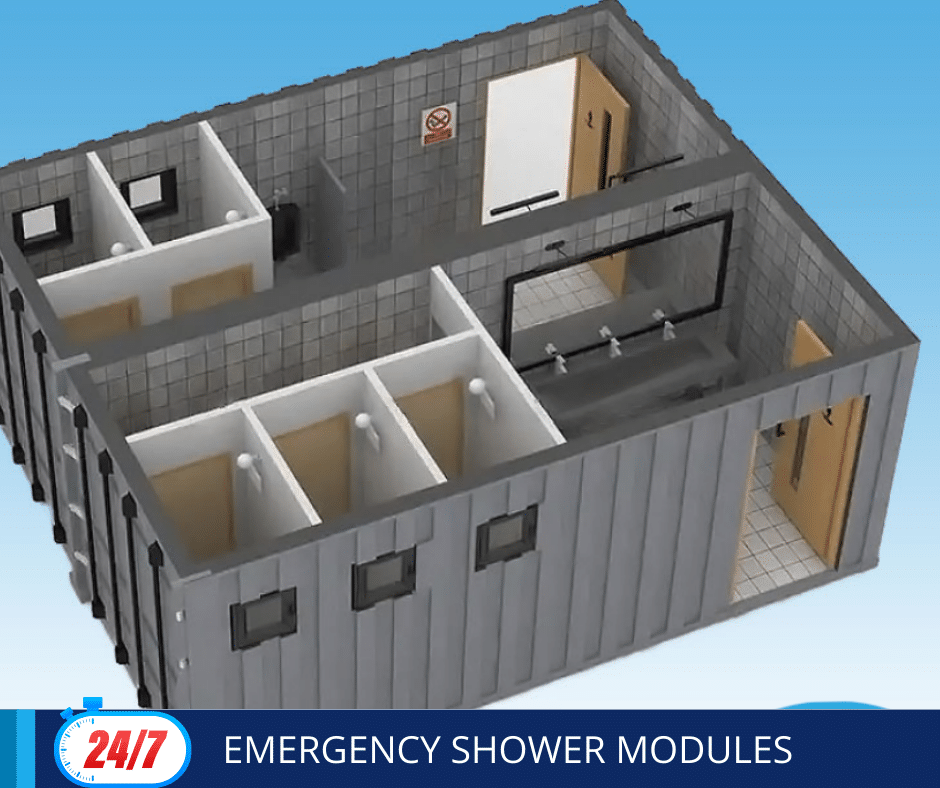 Emergency Shower Modules